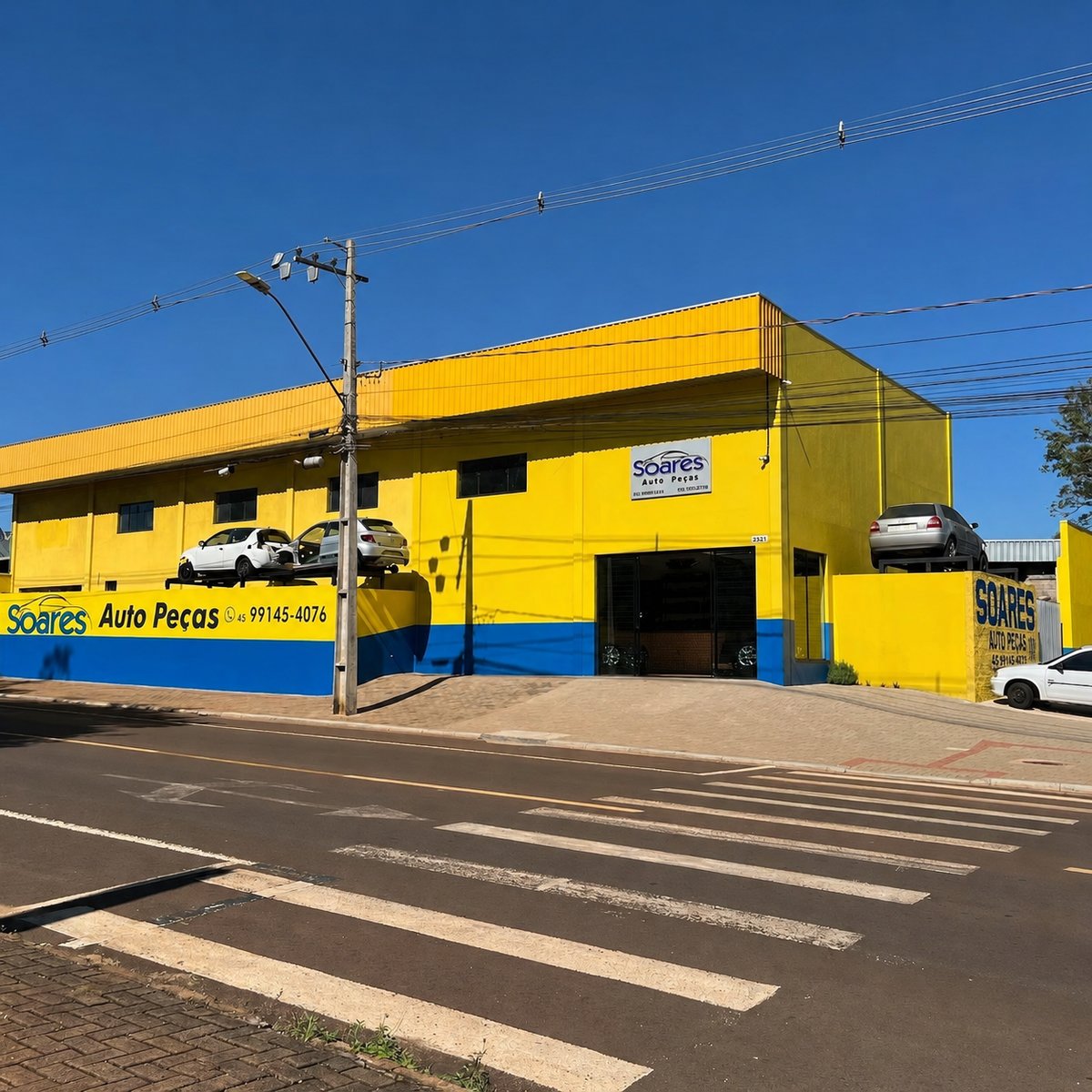 Fachada da Soares AutoPeças