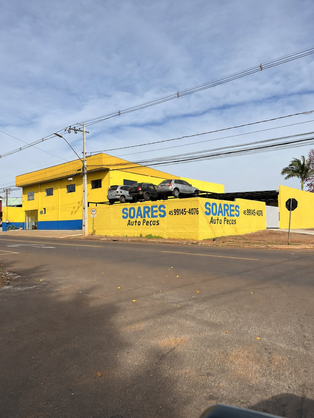 Entrada da Soares AutoPeças